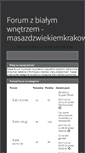 Mobile Screenshot of masazdzwiekiemkrakow.pl